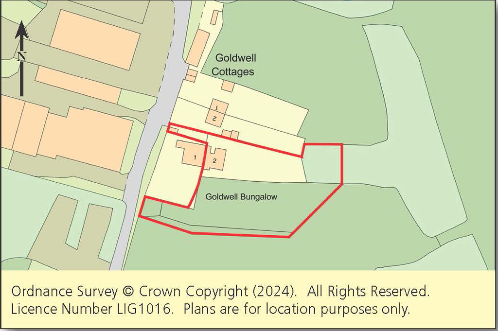 Lot: 150 - SEMI-DETACHED BUNGALOW IN RURAL LOCATION WITH POTENTIAL -